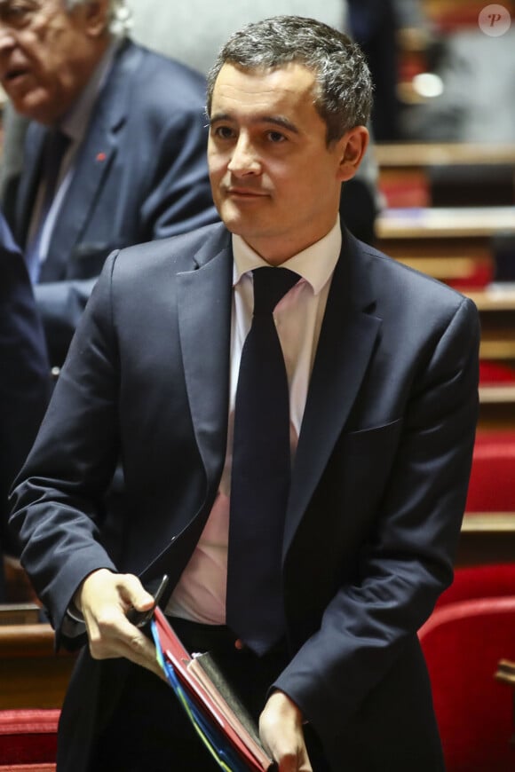 Gérald Darmanin, ministre de l'action et des comptes publics - Questions au gouvernement au Sénat à Paris le 9 octobre 2019. © Gwendoline Le Goff / Panoramic / Bestimage
