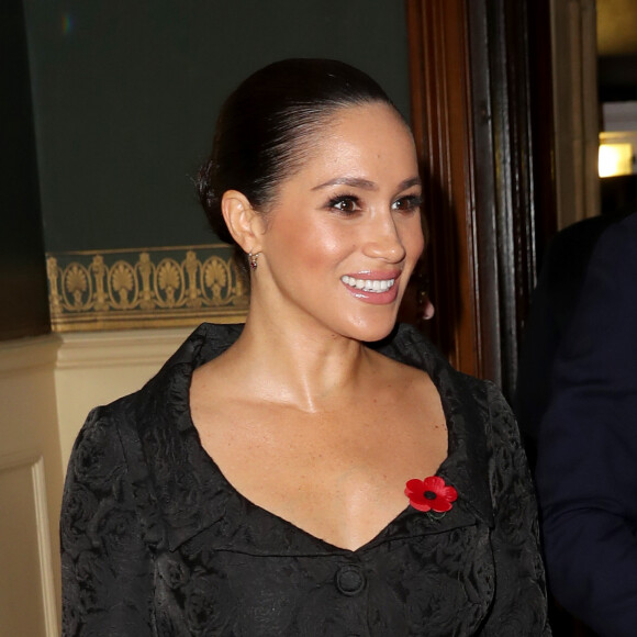 Meghan Markle, duchesse de Sussex - La famille royale assiste au Royal British Legion Festival of Remembrance au Royal Albert Hall à Kensington, Londres, le 9 novembre 2019.