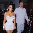 Kim Kardashian et Manfred Thierry Mugler à Montréal, le 25 février 2019.