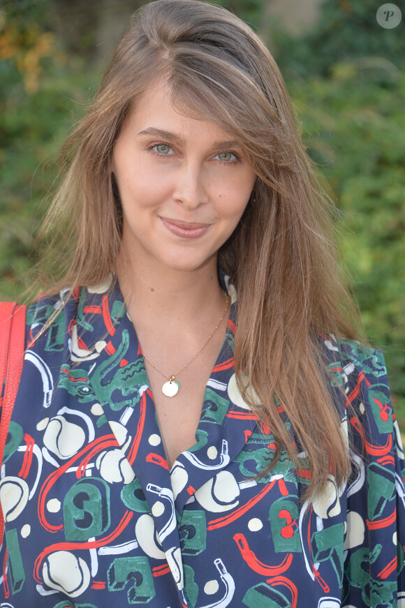 Semi-Exclusif - Ophélie Meunier - People au défilé Lacoste Collection Prêt-à-Porter Printemps/Eté 2020 lors de la Fashion Week de Paris, le 1er octobre 2019. © Veeren Ramsamy-Christophe Clovis/Bestimage