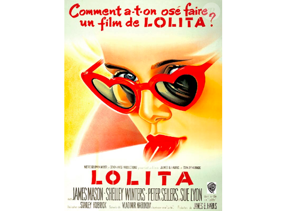 Affiche du film Lolita de Stanley Kubrick