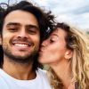Candice Boisson et Jérémy, qui se sont rencontrés dans l'émission Koh-Lanta, photo Instagram publiée en juillet 2018.