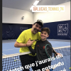 Stéphane Plaza après une partie de tennis avec Lucas Bazin - Instagram, 30 décembre 2019