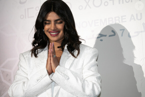 Priyanka Chopra prend part à la conférence "Conversation with" lors de la 18ème édition du Festival international du film de Marrakech le 5 décembre 2019. © Romuald Meigneux / Bestimage