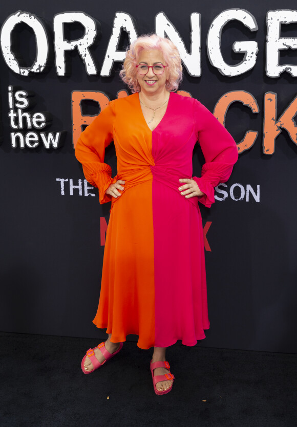 Jenji Kohan à l'avant-première de la saison 7 de "Orange Is The New Black" à New York, le 25 juillet 2019.