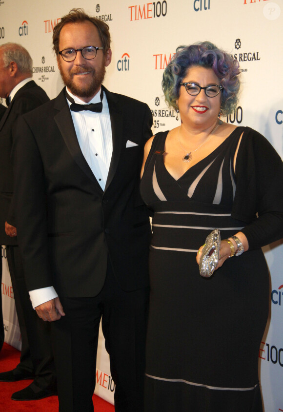 Jenji Kohan et son mari Christopher Noxon - Soirée de gala des 100 personnalités les plus influentes pour le Time au Lincoln Center à New York, le 29 avril 2014