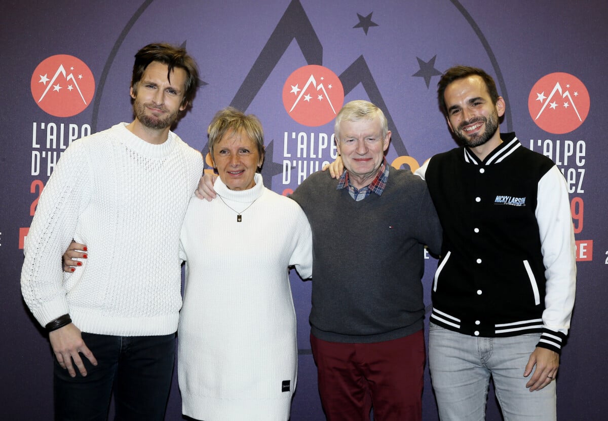 Photo : Philippe Lacheau Avec Ses Parents Huguette Et Gérard, Et Son ...