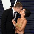 Zoë Kravitz et son fiancé Karl Glusman - Soirée Vanity Fair Oscar Party à Los Angeles. Le 24 février 2019