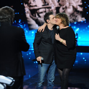 Exclusif - Jean-Pierre Foucault, sa fille Virginie Foucault et Marc Lavoine - Surprises - Enregistrement de l'émission "La Chanson secrète 4", qui sera diffusée le 4 janvier 2020 sur TF1, à Paris. Le 17 décembre 2019 © Gaffiot-Perusseau / Bestimage