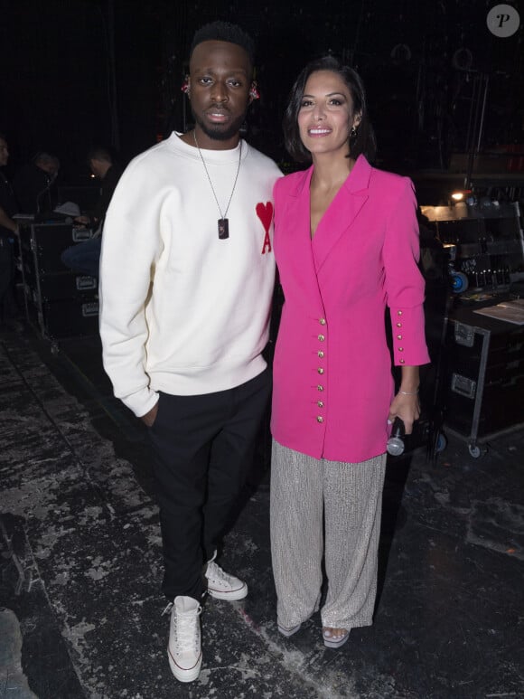 Exclusif - Dadju et Zaho - Surprises - Backstage de l'enregistrement de l'émission "La Chanson secrète 4", qui sera diffusée le 4 janvier 2020 sur TF1, à Paris. Le 17 décembre 2019 © Gaffiot-Perusseau / Bestimage