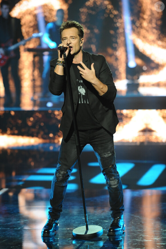 Exclusif -  David Hallyday - Enregistrement de l'émission "La Chanson secrète 5", qui sera diffusée le 11 janvier 2020 sur TF1, à Paris. Le 17 décembre 2019 © Gaffiot-Perusseau / Bestimage