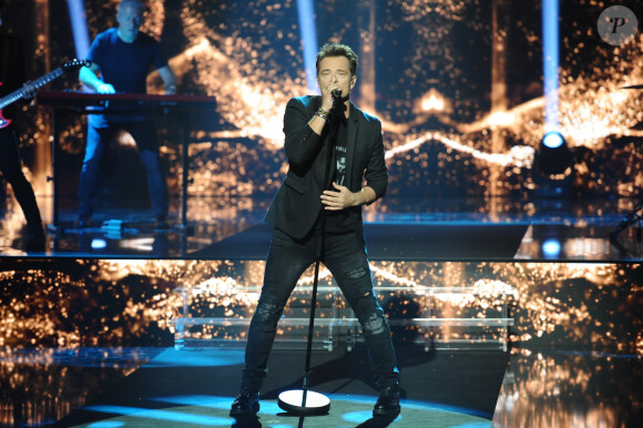 Exclusif - David Hallyday - Enregistrement de l'émission "La Chanson secrète 5", qui sera diffusée le 11 janvier 2020 sur TF1, à Paris. Le 17 décembre 2019 © Gaffiot-Perusseau / Bestimage