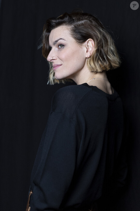 Exclusif - Fauve Hautot - Backstage de l'enregistrement de l'émission "La Chanson secrète 5", qui sera diffusée le 11 janvier 2020 sur TF1, à Paris. Le 17 décembre 2019 © Gaffiot-Perusseau / Bestimage