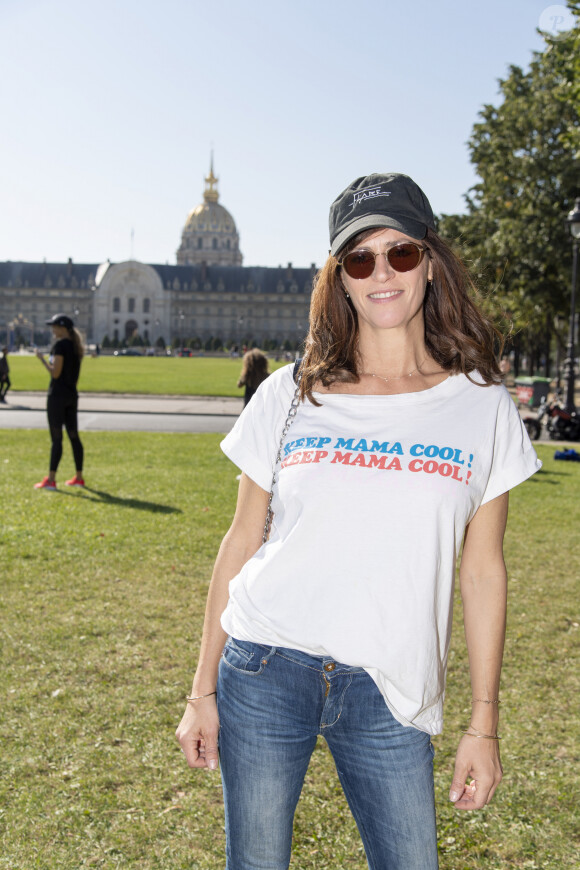 Semi-Exclusif - Anne Caillon - 2ème édition du "Bootcamp des Ambassadeurs" aux Invalides à Paris, le 21 septembre 2019. © Pierre Perusseau/Bestimage