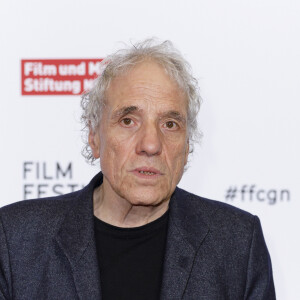 Abel Ferrara assiste en famille, avec sa femme et sa fille, à la projection de "Tommaso" au festival du film de Cologne, le 15 octobre 2019.