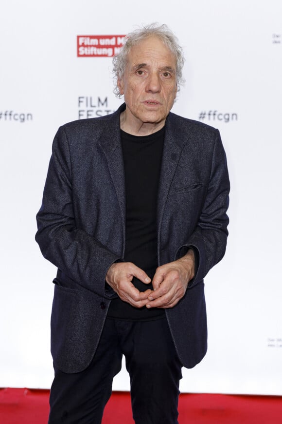 Abel Ferrara assiste en famille, avec sa femme et sa fille, à la projection de "Tommaso" au festival du film de Cologne, le 15 octobre 2019.