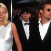 Brad Pitt et Gwyneth Paltrow à la première du film "Légende d'Automne". Londres. Le 25 avril 1995.