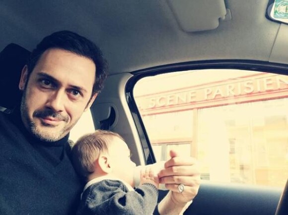 Emanuele Giorgi et son fils sur Instagram.