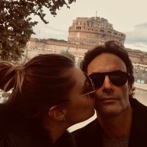 Anthony Delon et sa compagne Sveva Altivi sur Instagram, automne 2019.