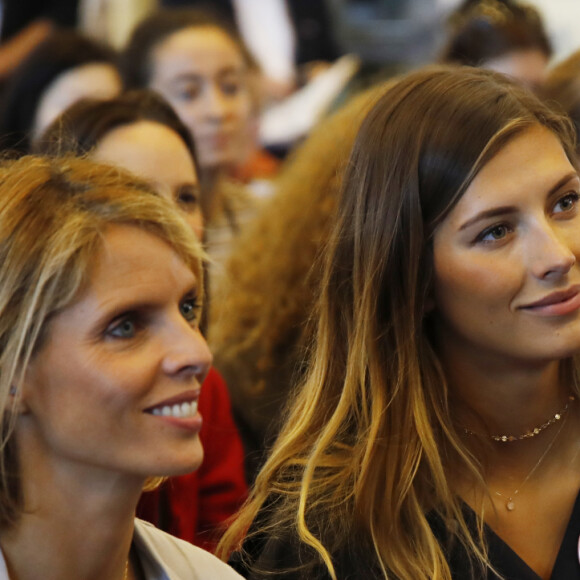 Sylvie Tellier (Miss France 2002, Directrice générale Miss France), Camille Cerf (Miss France 2015) - Inauguration du 2ème salon de la pâtisserie à la Porte de Versailles, Paris le 14 Juin 2019. © Marc Ausset-Lacroix/Bestimage14/06/2019 - Paris