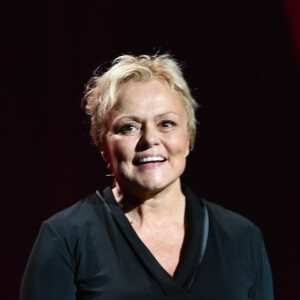 Muriel Robin - Générale du nouveau spectacle "Muriel Robin et Pof !" au Palais des Sports à Paris le 3 octobre 2019. © Coadic Guirec/Bestimage