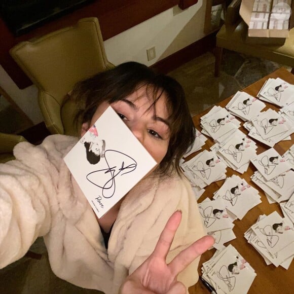 Selena Gomez le 26 décembre 2019 sur Instagram.