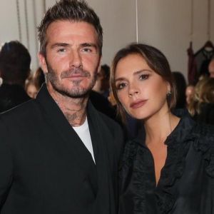 Victoria et David Beckham le 1er octobre 2019 sur Instagram.