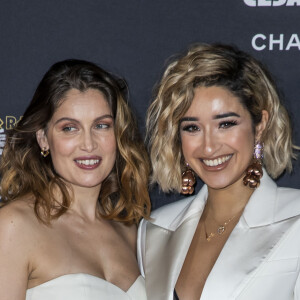 Laetitia Casta et Shirine Boutella - Photocall du dîner Chanel des révélations César 2020 au Petit Palais à Paris, le 13 janvier 2020. © Olivier Borde/Bestimage