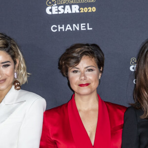 Laetitia Casta, Shirine Boutella, Mounia Meddour, Lyna Khoudri et Marion Cotillard - Photocall du dîner Chanel des révélations César 2020 au Petit Palais à Paris, le 13 janvier 2020. © Olivier Borde/Bestimage