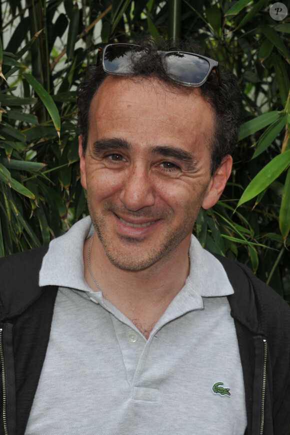 Elie Semoun - Tournois de Roland-Garos 2011. Paris. Le 5 juin 2011. @Christophe Guibbaud/ABACAPRESS.COM