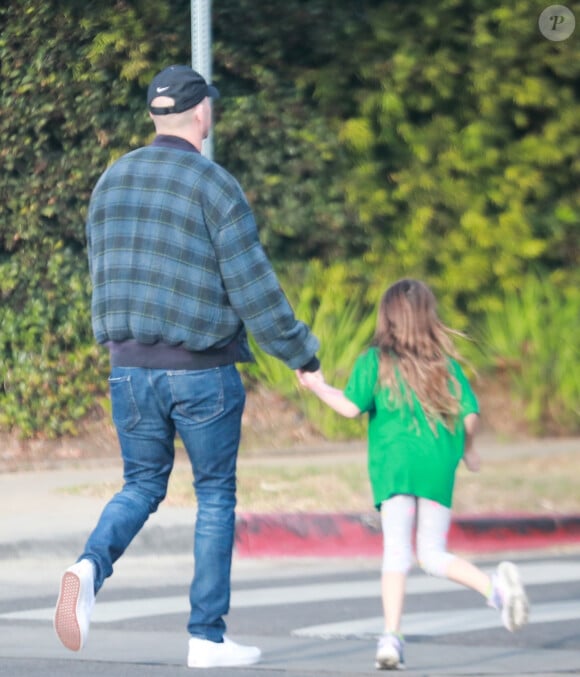 Exclusif - Channing Tatum passe un agréable moment en compagnie de sa fille Eberly Le 02 novembre 2019