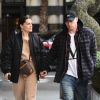 Séparation - Channing Tatum et Jessie J se séparent - Channing Tatum et sa compagne Jessie J se promènent main dans la main dans les rues de Londres. Channing porte une casquette, un t-shirt Louis Vuitton blanc, une veste et une chemise à carreaux, sa paire de baskets est assortie à son t-shirt blanc et noir. Jessie porte un ensemble de jogging de couleur beige, une paire de maxis créoles, un bomber noir et un sac en bandoulière Louis Vuitton. Londres le 14 mars 2019