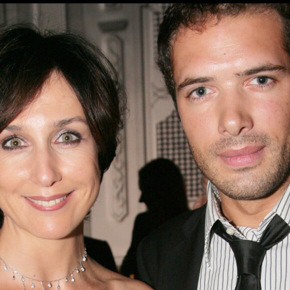 Elsa Zylberstei et Nicolas Bedos - Soirée pour le 60e anniversaire de Christian Dior, avenue Montaigne. Paris. Le 17 septembre 2007.