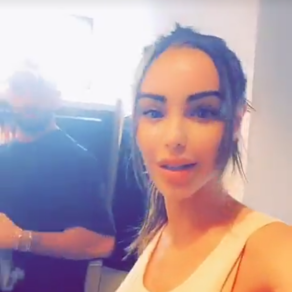 Nabilla Benattia maman fière de Milann, Snapchat, le 16 janvier 2020