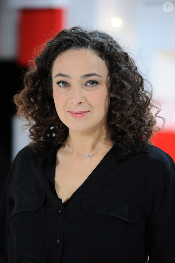 Exclusif - Delphine Horvilleur - Enregistrement de l'émission "Vivement Dimanche" au Studio Gabriel à Paris, présentée par M.Drucker et diffusée le 3 mars sur France 2. Le 20 février 2019 © Guillaume Gaffiot / Bestimage