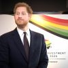 Le prince Harry, duc de Sussex lors du sommet Royaume-Uni-Afrique sur les investissements à l'hôtel Intercontinental à Londres le 20 janvier 2020.