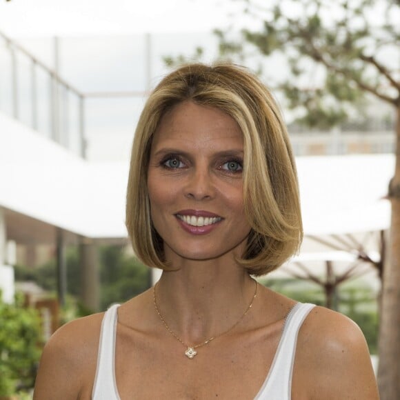 Sylvie Tellier dans les tribunes lors des internationaux de tennis de Roland Garros à Paris, France, le 4 juin 2019. © Jean-Baptiste Autissier/Panoramic/Bestimage