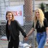 Amber Heard et sa compagne Bianca Butti lors de la "Women's March" à Los Angeles, le 18 janvier 2020.