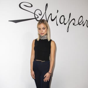 Lady Amelia Windsor assiste au défilé de mode Haute Couture printemps-été 2020 "Schiaparelli", au Palais de Tokyo. Paris, le 20 janvier 2020. © Olivier Borde / Bestimage