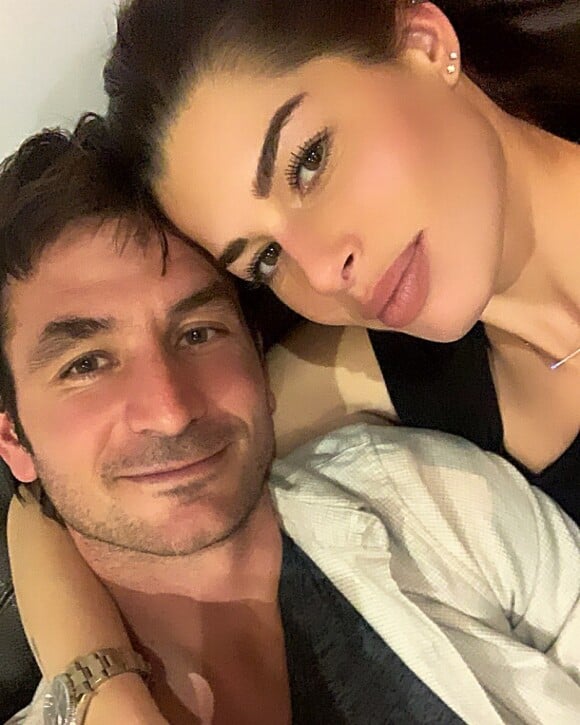 Fanny Skalli et son fiancé Steve Guerdat le 23 décembre 2019.