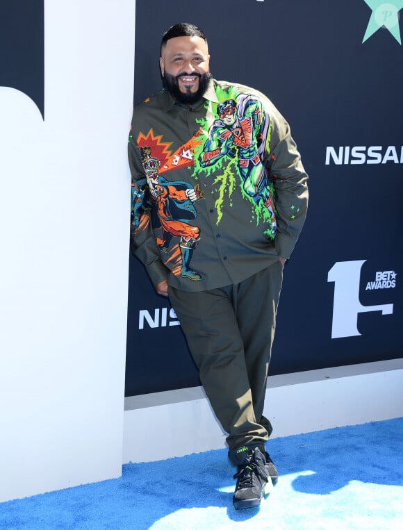 DJ Khaled au photocall de la 7ème cérémonie des "BET Awards" au Staples Center à Los Angeles, le 23 juin 2019.