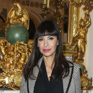 Mathilda May - Présentation de la nouvelle collection Arthus Bertrand à la Grande Chancellerie de la Légion d'Honneur à Paris, le 3 juin 2019. © Olivier Borde/Bestimage