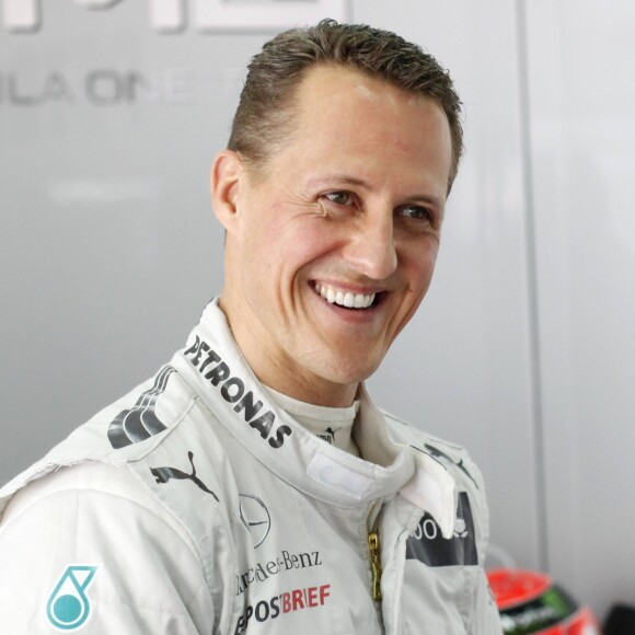 Michael Schumacher lors des essais du Grand Prix de Formule 1 de Malaisie. Le 23 mars 2012.