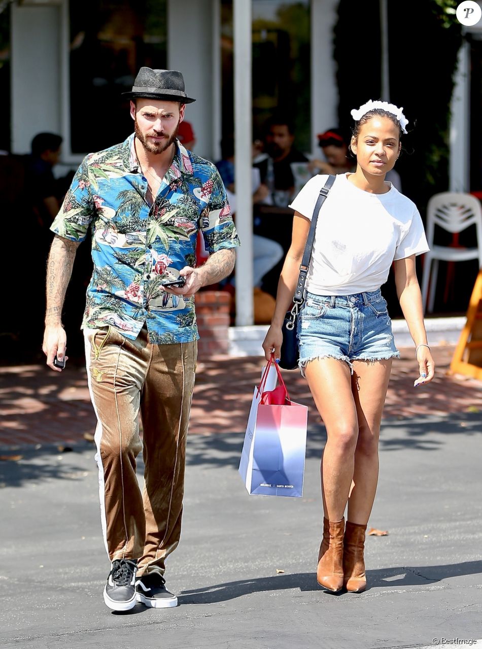 Christina Milian et son compagnon M. Pokora sont allés faire des
