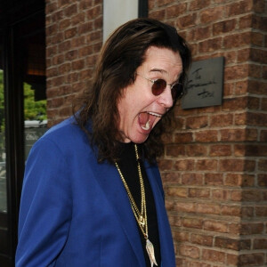 Ozzy Osbourne arrive à l'hôtel "The Greenwich" à New York, le 5 septembre 2018.