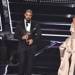 Drake et Rihanna aux MTV Video Music Awards, le 28 août 2016.