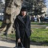Chantal Thomass arrive au Grand Palais pour assister au défilé Haute Couture Elie Saab printemps-été 2020. Paris, le 22 janvier 2020. © Christophe Clovis - Veeren Ramsamy / Bestimage