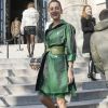 Audrey Dana arrive au Grand Palais pour assister au défilé Haute Couture Elie Saab printemps-été 2020. Paris, le 22 janvier 2020. © Christophe Clovis - Veeren Ramsamy / Bestimage