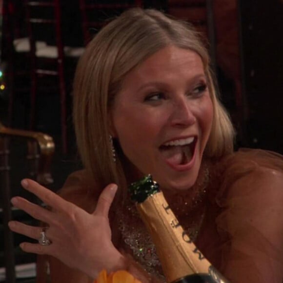 Gwyneth Paltrow lors de la 77ème cérémonie annuelle des Golden Globe Awards à l'hôtel Beverly Hilton à Los Angeles, Californie, Etats-Unis, le 5 janvier 2020.