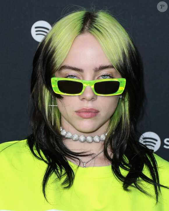 Billie Eilish - Photocall de la soirée des "Spotify Best New Artist 2020" à Los Angeles, le 23 janvier 2020.